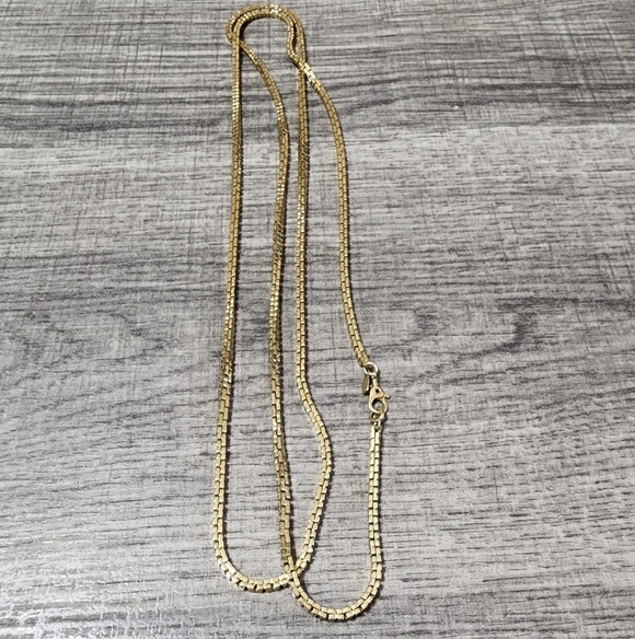 Monet Shimmering Gold Necklace - Picture 7 of 8